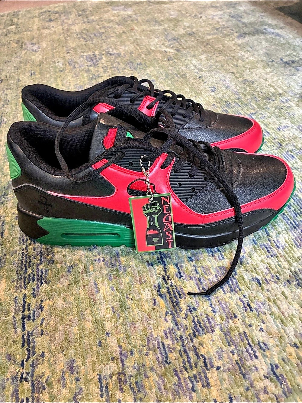 Nike Air Max 1 Black & Red NWT Sneakers